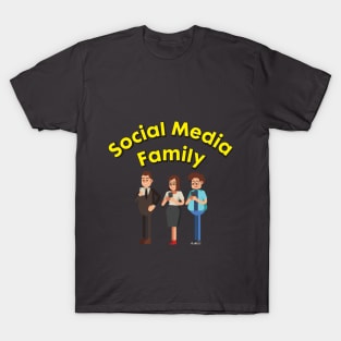 Social Media Family T-Shirt